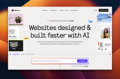 A screenshot from Relume
